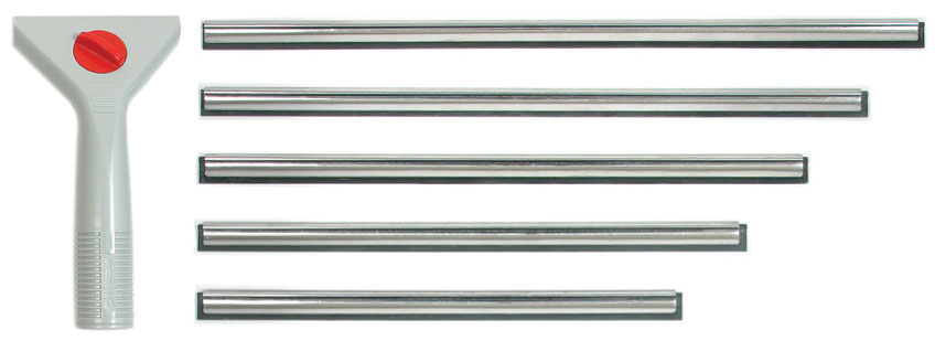 Pulex Plastic Squeegee Handle & Aluminium Channels