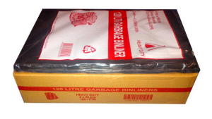 120 Litre Garbage Bags - Heavy Duty