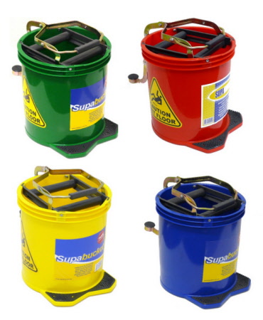 16 Litre Heavy Duty Mop Bucket with Rollers