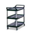 Rubbermaid Xtra Global Open Sided Utility Cart