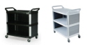 Rubbermaid Xtra Utility Cart with Enclosed End Panels 3 Sides 