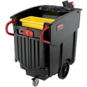 Mega BRUTE® Mobile Waste Collector - 1 Pack Black
