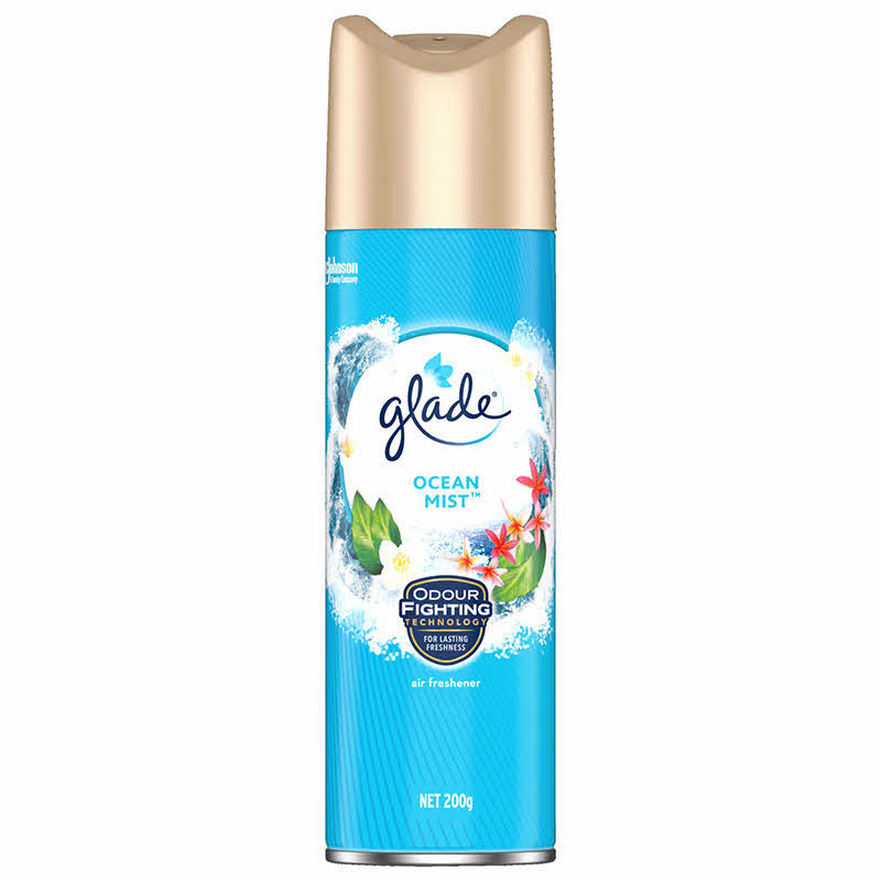 Glade Air Freshener Aerosol Ocean Mist 200g