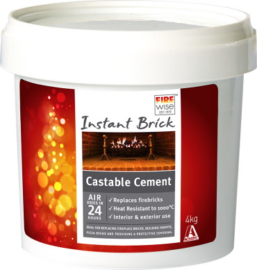 Instant Brick Fireplace Brick Repair