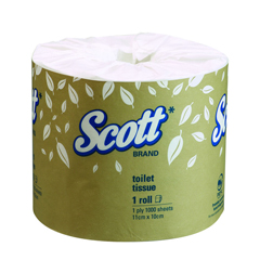 Scott Toilet Tissue 1 Ply 1000 Sheets