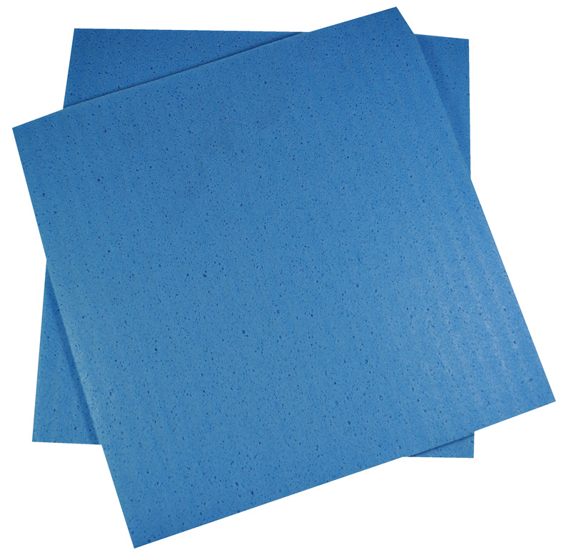 Sponge Cloth Squares Large Blue