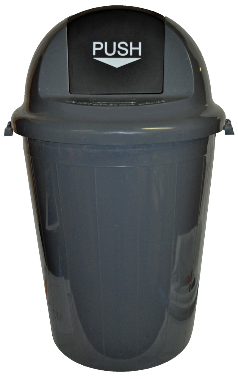 19180-edco-60-ltr-bullet-bin-grey