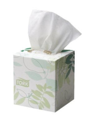 Tork Premium Facial Cube Tissue 90 Sheets