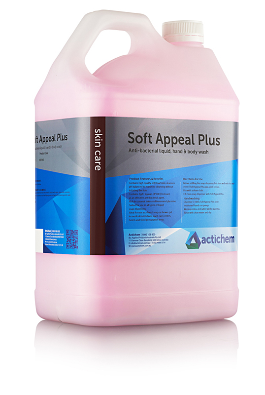 Actichem Soft Appeal Plus Anti-bacterial Hand and Body Soap