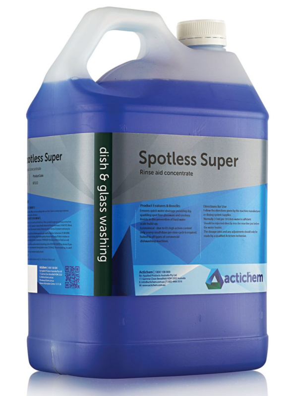 Actichem Spotless Super Dishwashing Rinse Aid 5L