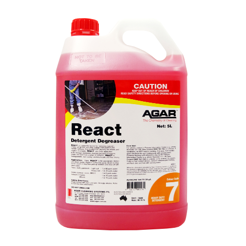 Agar React Concentrated Hard Surface Cleaner
