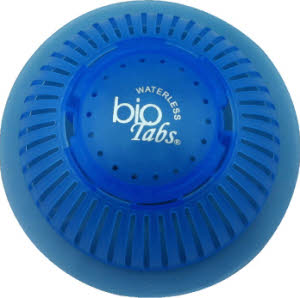 Bio Tabs Blue Sphere Waterless Urinal Drain Maintainer and Deodorizer