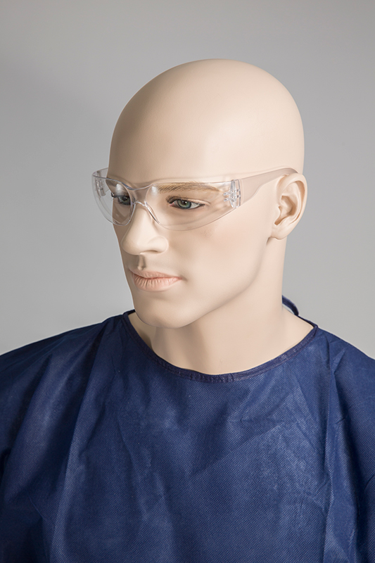 Safety Glasses Clear Lens Scratch Resistant Surface - UV400 Rated