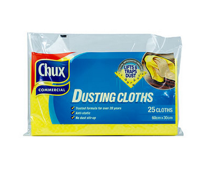 Chux Impregnated Dusting Cloth - Pack 25
