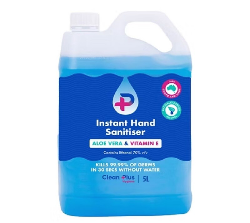 Clean Plus Instant Hand Sanitiser 5L