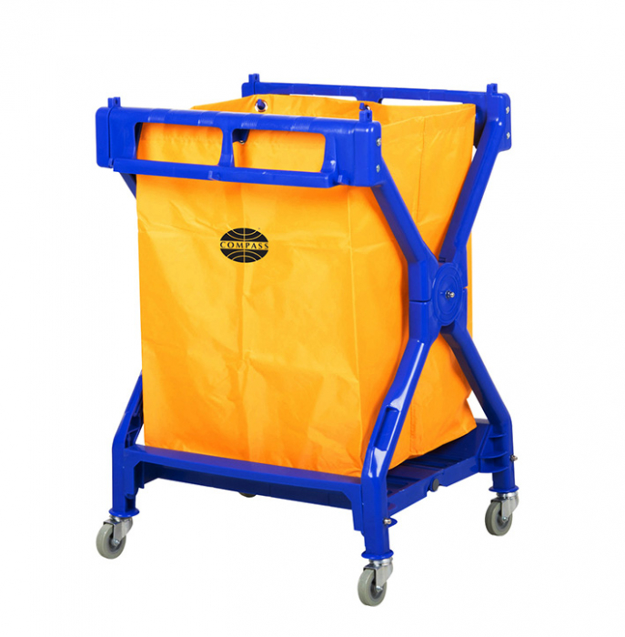 Compass Laundry Scissor Cart with Bag 195L