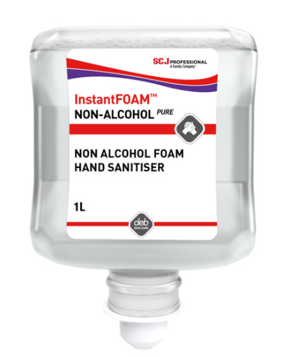 Instant Foam Pure Non-Alcohol Hand Sanitiser 1L