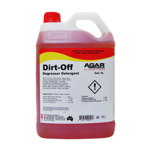 Agar Dirt-Off Heavy Duty Cleaner and Degreaser 5L