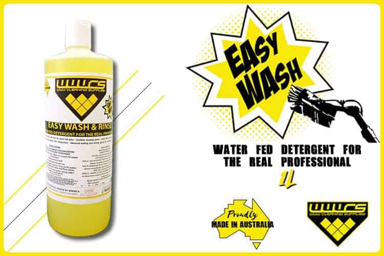 Easy Squeegee Wash and Rinse Waterfed Detergent