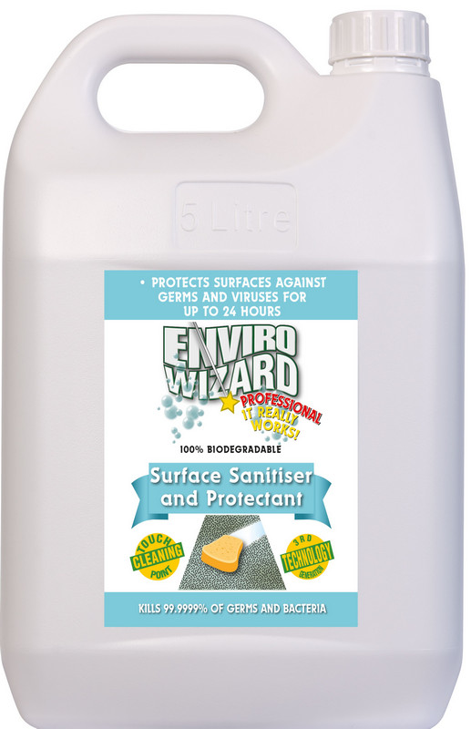 Enzyme Wizard Surface Sanitiser and Protectant 5L