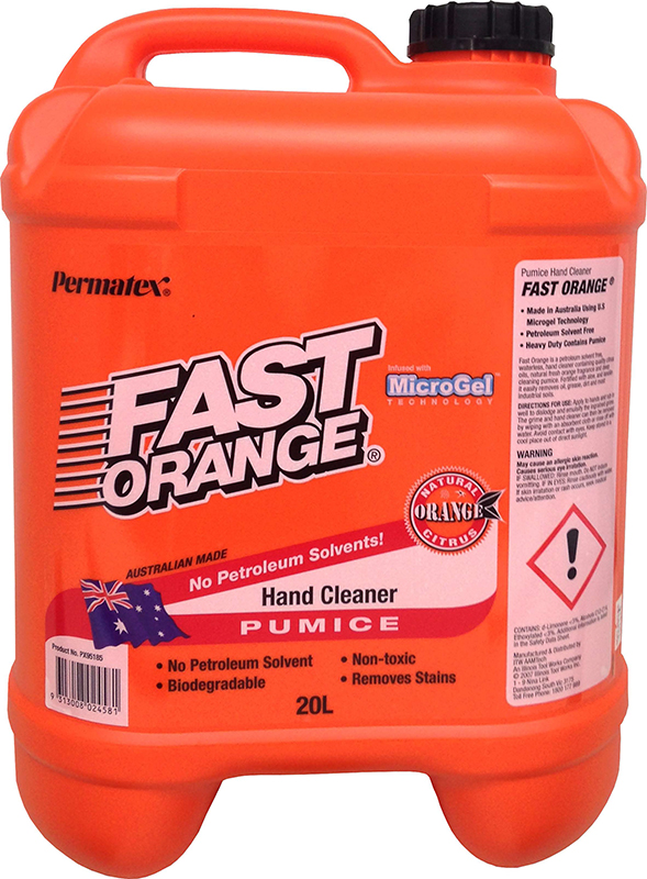 Permatex Fast Orange Fine Pumice Lotion Hand Cleaner 20L