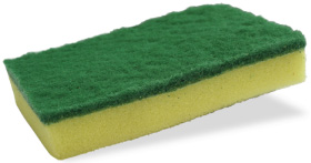 Scrubbing Sponge Green