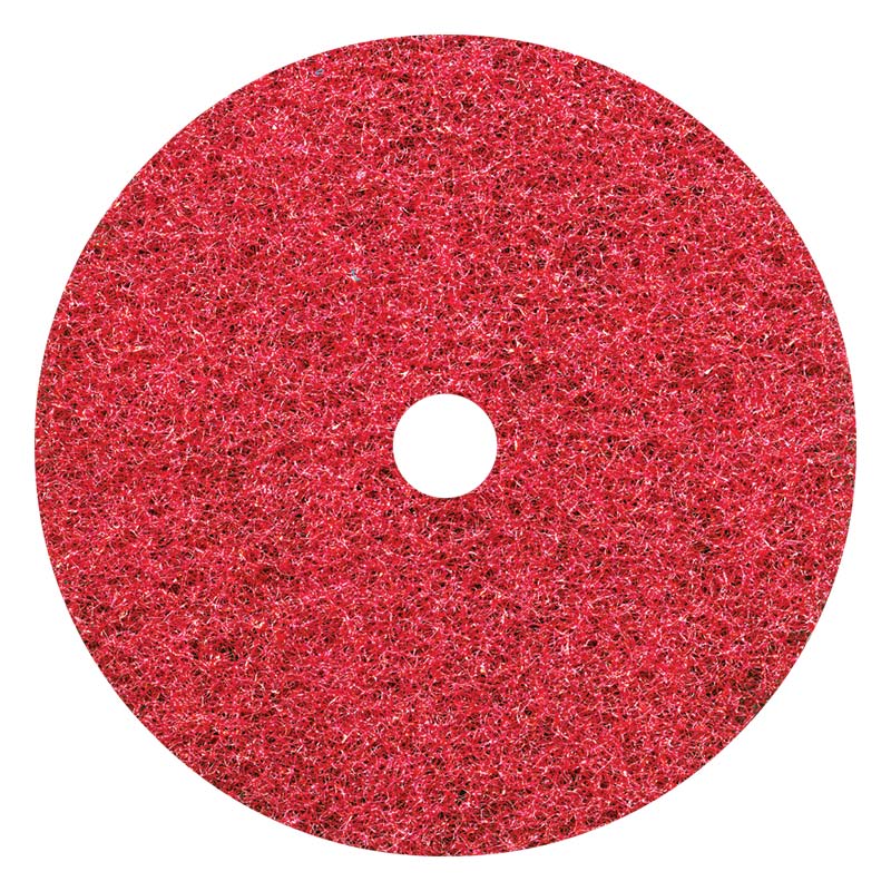 Glomesh Red Regular Speed Spray Buffing Floor Pad