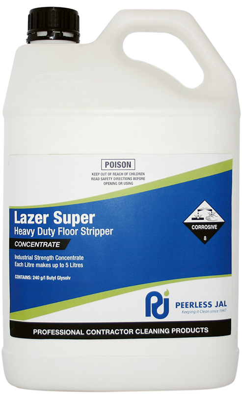 Lazer Super Heavy Duty Rinse Free Floor Stripper