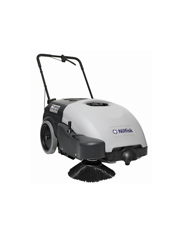 Nilfisk SW750 Battery Operated Walk Behind Sweeper