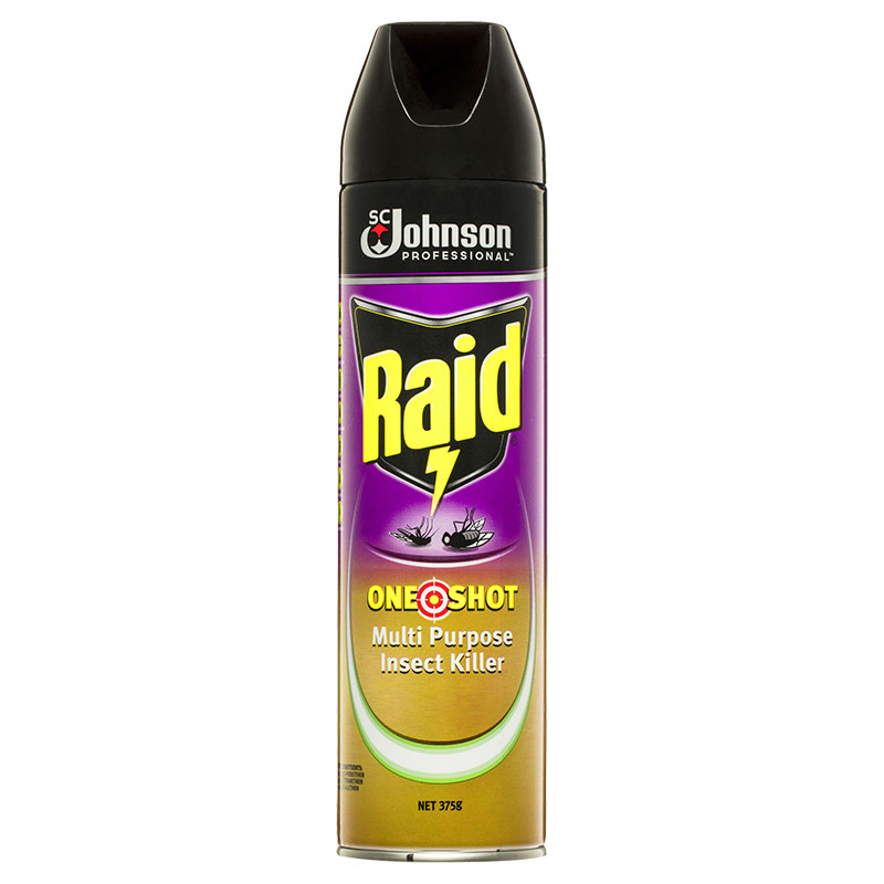 Raid One Shot Multi-purpose Insect Killer Citrus 375g