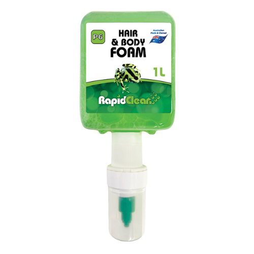 Rapid Clean Hair and Body Foam Wash