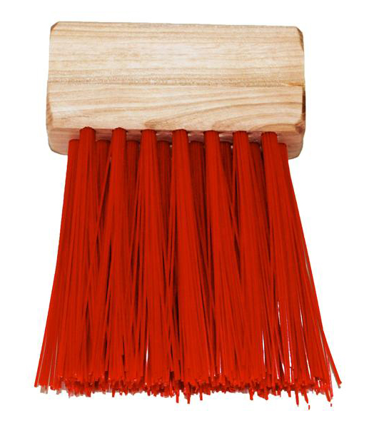 Brush for Window Track - Short Red