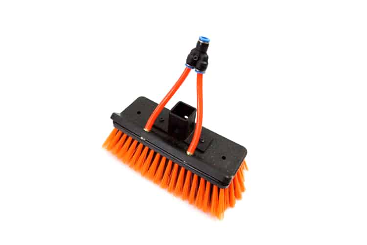 Shifter 220 Glass Cleaning Brush with Built-in Rinse Bar (8″)