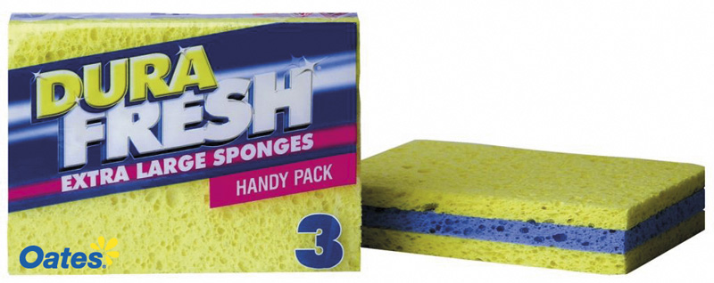 DuraFresh Extra Large Sponges - 3 Pack