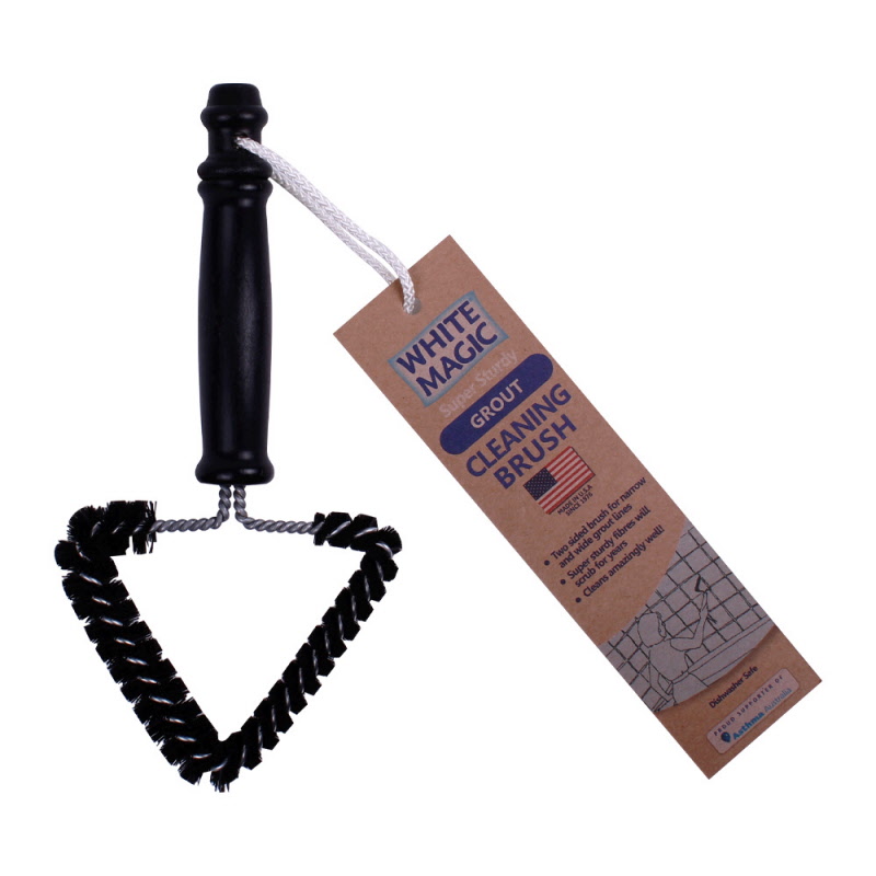 White Magic Super Sturdy Grout Cleaning Brush