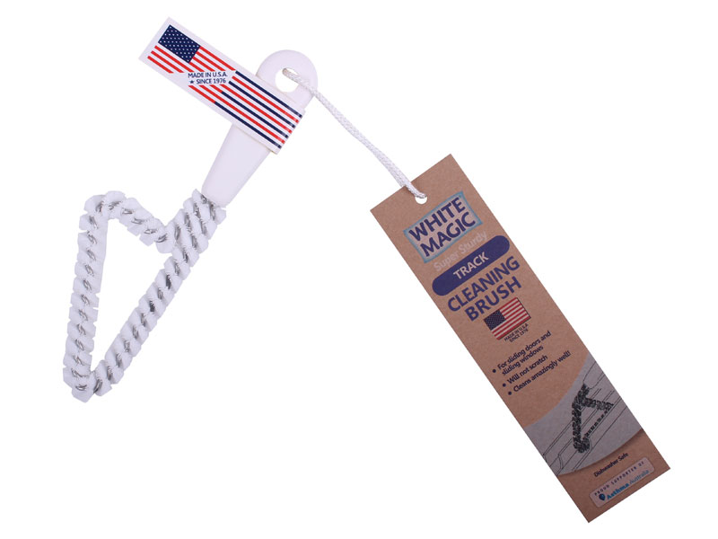 White Magic Super Sturdy Track Cleaning Brush 21cm
