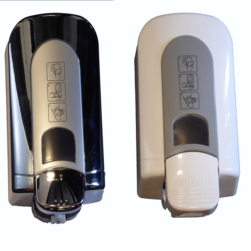 Toilet Seat Sanitiser Dispenser White and Chrome