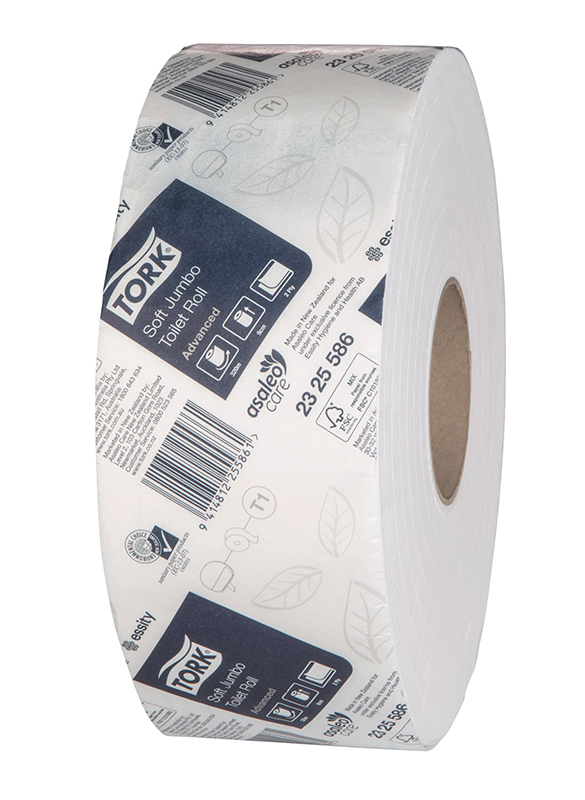 Tork Soft Jumbo Toilet Paper Roll 2ply Advanced T1