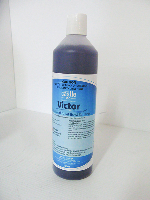 Castle Victor Urinal and Toilet Cleaner Sanitiser