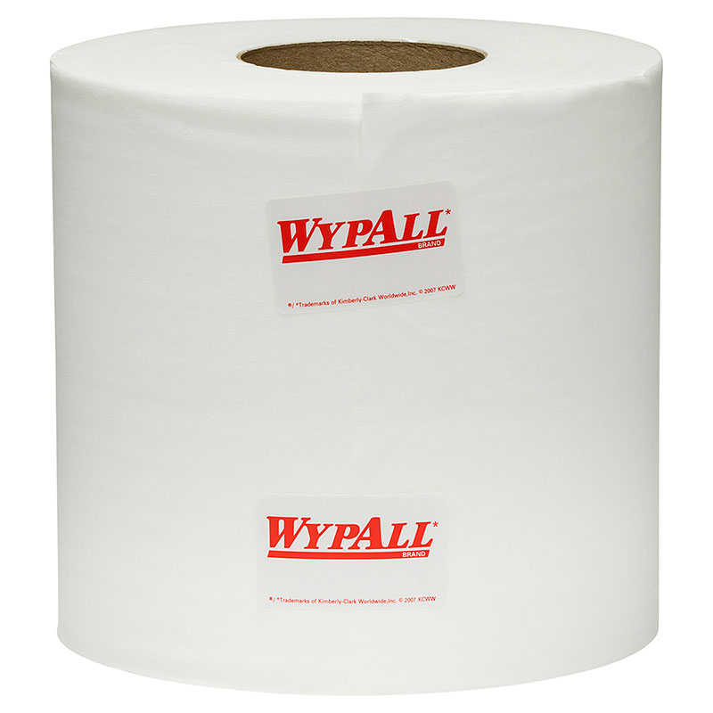 Wypall L10 Regular Heavy Duty Centrefeed Wipes Unperforated