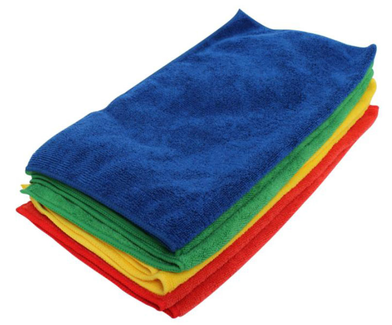 Sabco Microfibre Cloths Value Pack of 8 Mixed Colours