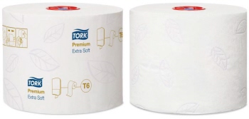 Tork Premium Toilet Paper Compact Roll Extra Soft 