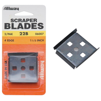 22b-allway 38mm scraper blade- 2 blades
