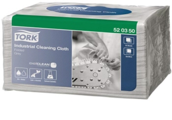Tork Industrial Cleaning Cloth Small Pack 55 cloths 8 packs 440 cloths