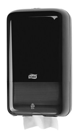
Tork Dispenser Toilet Paper Folded Black T3