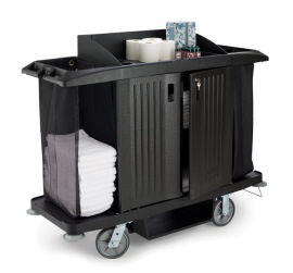 Rubbermaid Executive FG618900 Full Size Traditional Housekeeping Cart