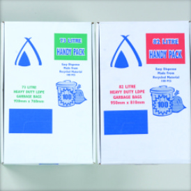 73 Litre Garbage Bags - Heavy Duty Handy Pack Ctn 300