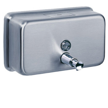 Stainless Steel Soap Dispenser 1.2 L Horizontal Satin Finish