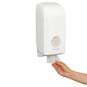 Kimberly Clark Aquarius Hygienic Bath Tissue Dispenser