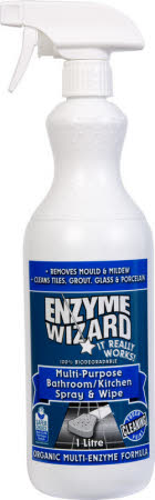 Bathroom or Kitchen Mould and Mildew Spray and Wipe 